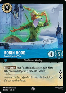 Robin Hood - Created by the Vine (Foil) 159/204 Lorcana Cold Foil NM