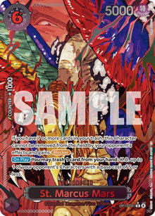St. Marcus Mars (Parallel) OP13-091 Rare Carrying On His Will One Piece Foil NM