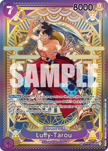 Luffy-Tarou (SP) ST18-005 Super Rare A Fist of Divine Speed One Piece Foil NM