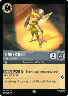 Tinker Bell - Tiny Tactician 189/204 Common Fabled Lorcana Near Mint