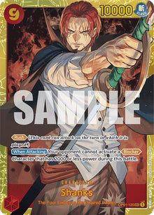 Shanks (Reprint) OP01-120 Premium Booster -The Best- One Piece Foil NM