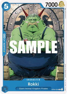 Rokki OP04-054 Common Kingdoms of Intrigue One Piece Near Mint