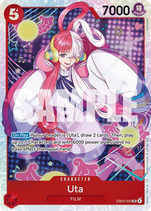 Uta (003) EB03-003 Extra Booster: One Piece Heroines Edition One Piece Foil NM