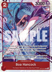 Boa Hancock OP12-014 Super Rare Legacy of the Master One Piece Foil Near Mint