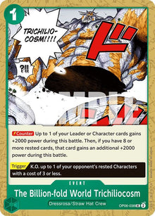 The Billion-fold World Trichiliocosm OP06-038 Wings of the Captain One Piece NM