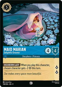 Maid Marian - Delightful Dreamer 158/204 Common Fabled Lorcana Near Mint