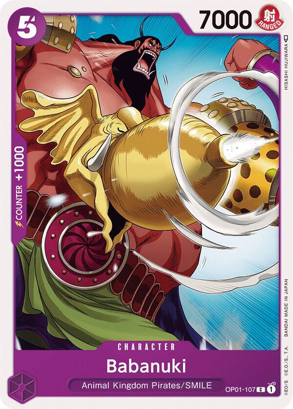 Babanuki OP01-107 Common Romance Dawn One Piece Near Mint