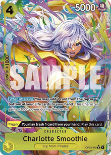Charlotte Smoothie (Alternate Art) OP03-110 Premium Booster -The Best- One Piece Foil NM