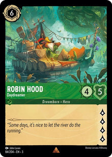 Robin Hood - Daydreamer 84/204 Rare Into the Inklands Lorcana Near Mint