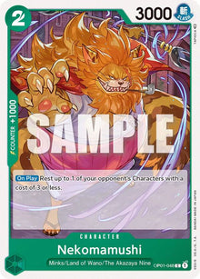 Nekomamushi OP01-048 Common Romance Dawn One Piece Near Mint