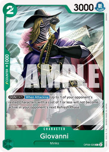 Giovanni OP08-026 Common Two Legends One Piece Near Mint
