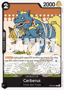 Cerberus OP06-087 Common Wings of the Captain One Piece Near Mint