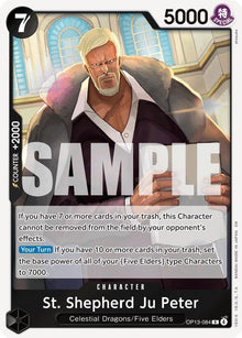 St. Shepherd Ju Peter OP13-084 Rare Carrying On His Will One Piece Foil NM