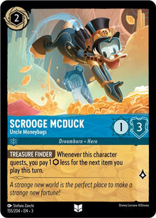Scrooge McDuck - Uncle Moneybags 155/204 Uncommon Into the Inklands Lorcana NM
