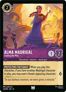 Alma Madrigal - Leading the Way 36/204 Uncommon Wilds Unknown Lorcana Near Mint
