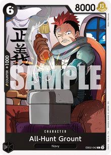 All-Hunt Grount EB02-042 Extra Booster: Anime 25th Collection One Piece NM