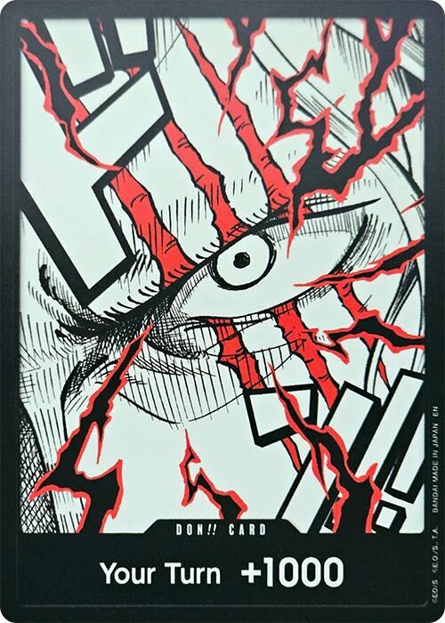 DON!! Card (Shanks) DON!! Premium Booster -The Best- Vol. 2 One Piece Near Mint