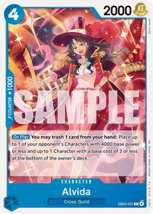 Alvida EB03-021 Common Extra Booster: One Piece Heroines Edition One Piece NM