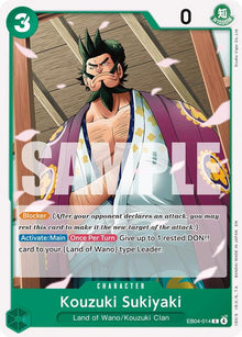 Kouzuki Sukiyaki EB04-014 Common The Azure Sea's Seven One Piece Near Mint