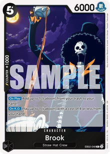 Brook EB02-048 Rare Extra Booster: Anime 25th Collection One Piece Foil NM
