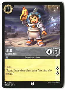 Lilo - Galactic Hero 184/204 Uncommon The First Chapter Lorcana Lightly Played