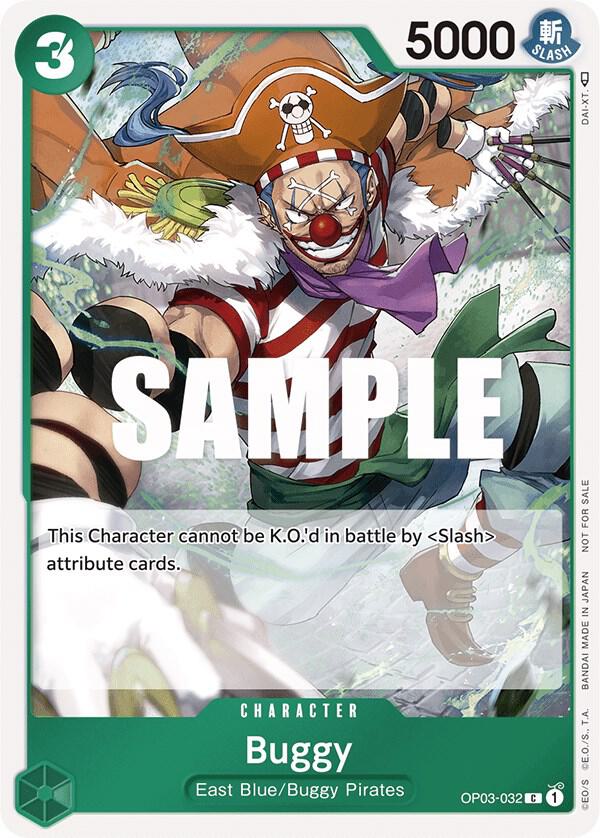 Buggy (Dash Pack) OP03-032 Common Kingdoms of Intrigue One Piece Foil Near Mint