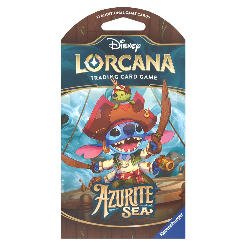 Disney Lorcana: Azurite Sea Sleeved Booster Pack 