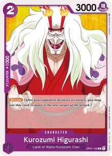 Kurozumi Higurashi OP01-100 Common Romance Dawn One Piece Near Mint