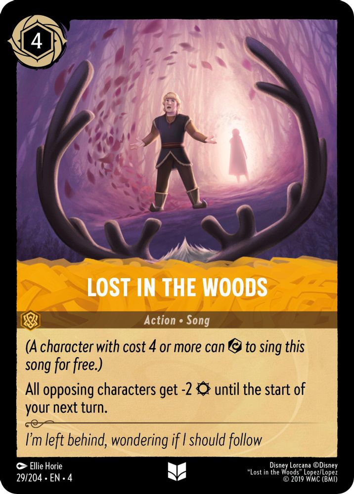 Lost in the Woods 29/204 Uncommon Ursula's Return Lorcana Near Mint