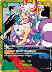 Yamato OP01-121 Secret Rare Romance Dawn One Piece Foil Near Mint