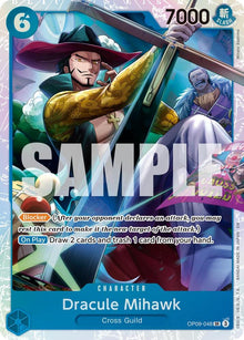 Dracule Mihawk (Reprint) OP09-048 Premium Booster -The Best- Vol. 2 One Piece Foil NM