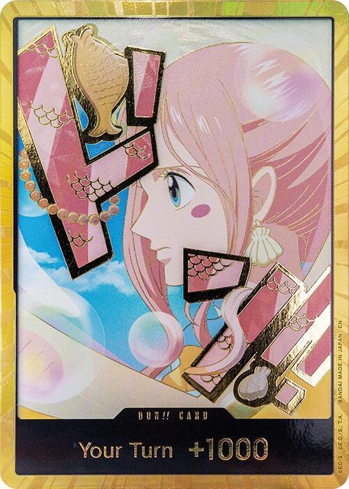 DON!! Card (Shirahoshi) (Gold) Premium Booster -The Best- Vol. 2 One Piece Foil NM