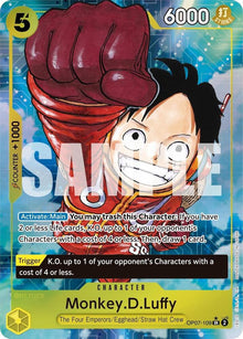 Monkey.D.Luffy (109) (Parallel) OP07-109 500 Years in the Future One Piece Foil NM