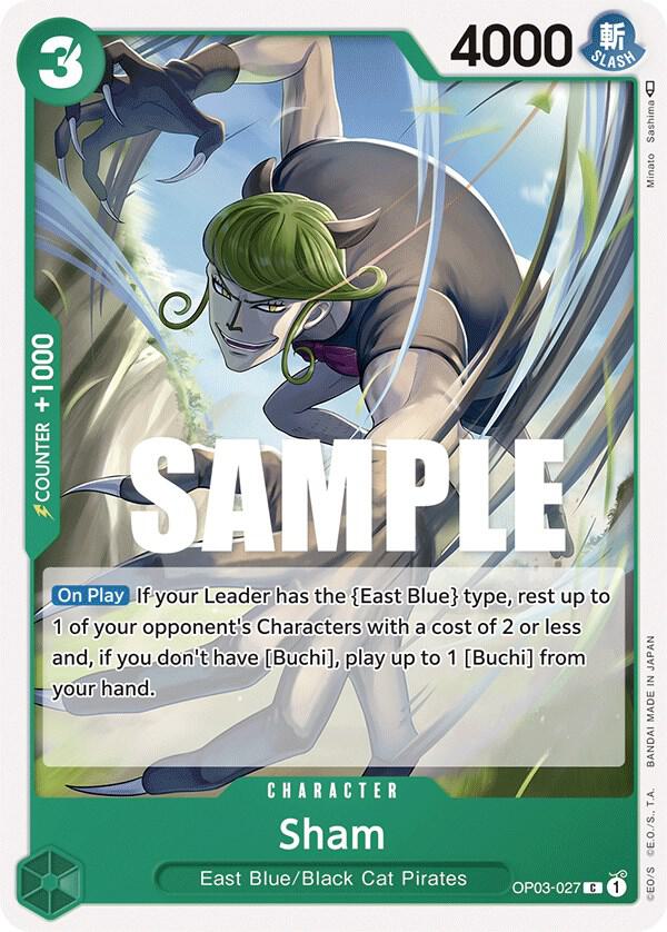 Sham OP03-027 Common Pillars of Strength One Piece Near Mint