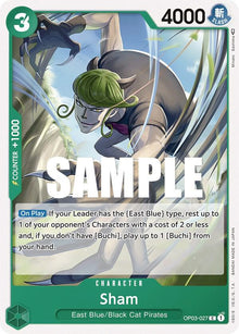 Sham OP03-027 Common Pillars of Strength One Piece Near Mint