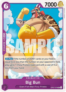 Big Bun OP07-070 Uncommon 500 Years in the Future One Piece Near Mint