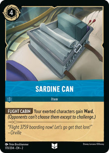 Sardine Can 170/204 Uncommon Rise of the Floodborn Lorcana Near Mint