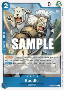 Boodle (Dash Pack) OP03-050 Uncommon Kingdoms of Intrigue One Piece Foil NM