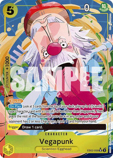 Vegapunk (Alternate Art) EB02-056 Extra Booster: Anime 25th Collection One Piece Foil NM