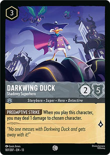 Darkwing Duck - Shadowy Superhero 187/204 Common Attack of the Vine! Lorcana NM