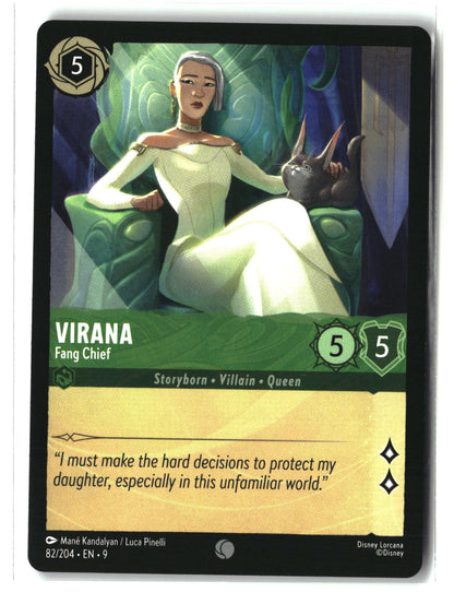 Virana - Fang Chief 82/204 Common Fabled Lorcana Lightly Played