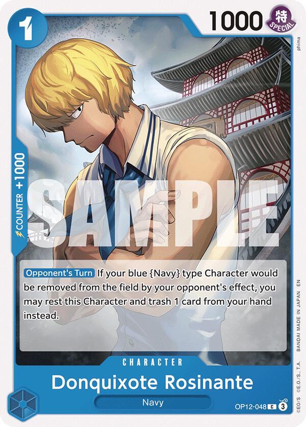 Donquixote Rosinante (048) OP12-048 Common Legacy of the Master One Piece NM