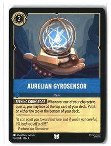 Aurelian Gyrosensor 167/204 Uncommon Fabled Lorcana Lightly Played