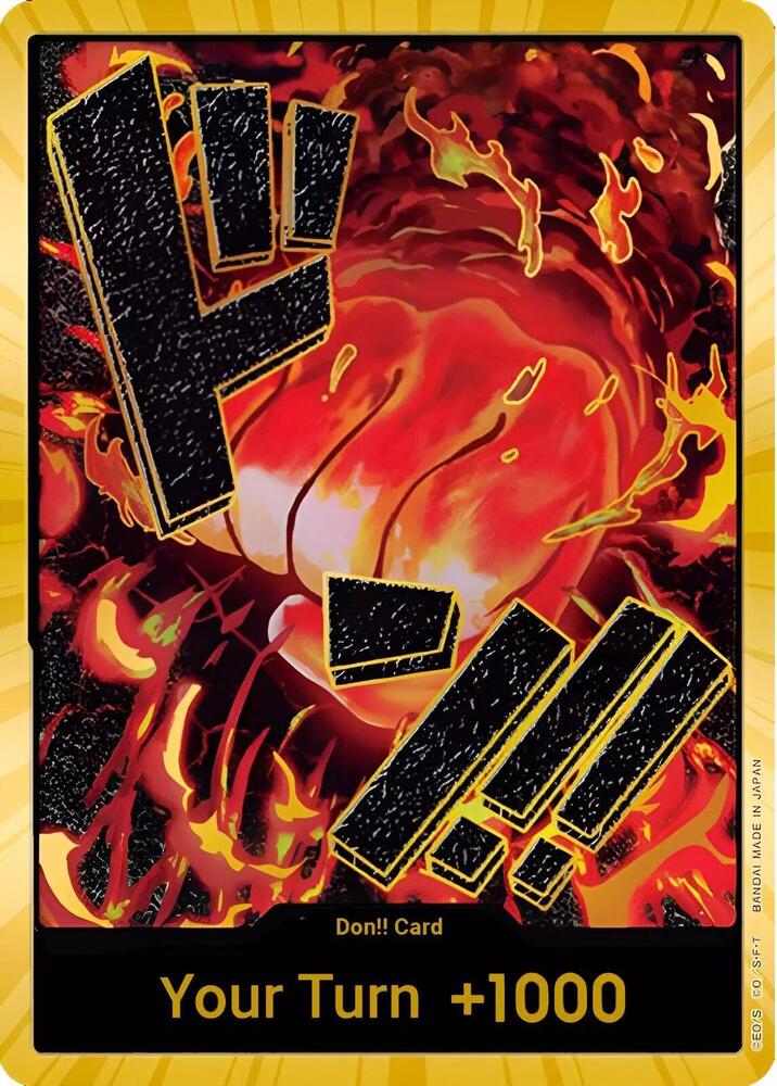 DON!! Card (Sakazuki) (Gold) DON!! Premium Booster -The Best- One Piece Foil NM