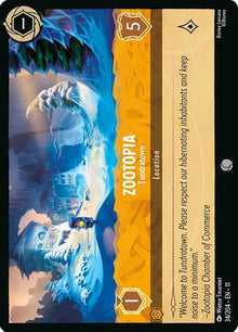 Zootopia - Tundratown 34/204 Common Winterspell Lorcana Near Mint