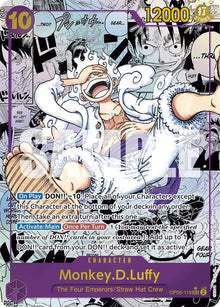 Monkey.D.Luffy (Manga) OP05-119 Premium Booster -The Best- One Piece Foil NM
