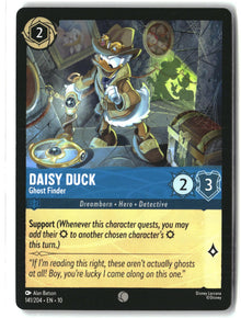 Daisy Duck - Ghost Finder 141/204 Common Whispers in the Well Lorcana LP