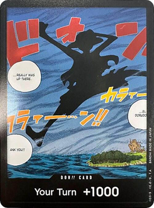 DON!! Card (Silhouette) (Double Pack Set Volume 2) Awakening of the New Era One Piece Foil NM