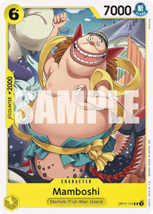 Mamboshi OP11-111 Uncommon A Fist of Divine Speed One Piece Near Mint