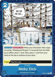 Moby Dick OP08-056 Common Two Legends One Piece Near Mint